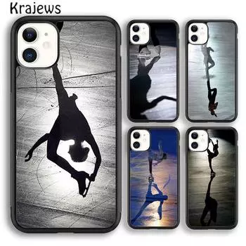 Мягкий чехол для телефона для фигурного катания, танцев, спорта, чехол для iPhone 14 5 SE 6s 7 8 plus X XR XS 11 12 13 pro max Samsung S21 S22 ultra iPhone 6plus