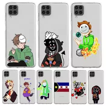 Мягкий чехол для телефона Dream Smp Cartoon для Samsung Galaxy A13 A51 A71 A21S A12 A11 A31 A52 A41 A23 A53 A73 A32 5G A03S, прозрачный чехол Samsung A12