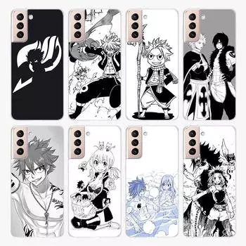 Мягкий чехол для телефона Fairy Tail Comic для Samsung Galaxy S22 Pro S21 S20 FE Ultra S10 S10E Lite S9 S8 Plus S7 S6 Edge Samsung S6