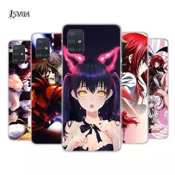 Мягкий чехол для телефона High School dxd с рисунком аниме для Samsung Galaxy A01 A11 A12 A22 A21S A31 A41 A42 A51 A71 A32 A52 A72 A02S Samsung A01