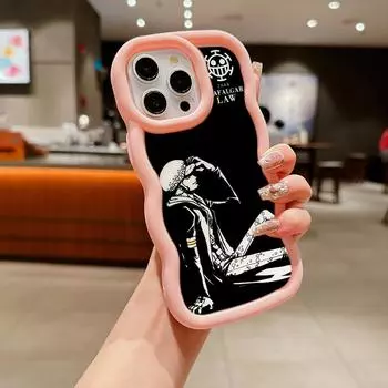 Мягкий чехол для телефона из ТПУ Macaron для Xiaomi Poco X3 X5 X6 M6 Redmi 12C 13C Redmi Note 9 10 11 12 13 Pro 10s 11s 12s, чехол Ae55, цельный аниме Луффи Poco X3 NFC(X3)(X3 Pro)