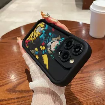 Мягкий чехол для телефона из ТПУ с ангельскими глазками для Samsung A30 A50 A13 A23 A53 A14 A24 A34 A54 A15 A25 A35 A55 S20 S23 FE S24 Ultra Ae54 Anime My Hero Academia Art Samsung A03