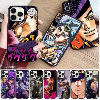 Мягкий чехол для телефона JoJo s Bizarre Adventure JOJO для iphone 14pro 11pro 12 13pro max 5S 6s xs 7 8plus SE xr 12mini Coque, чехлы Iphone 5 5S