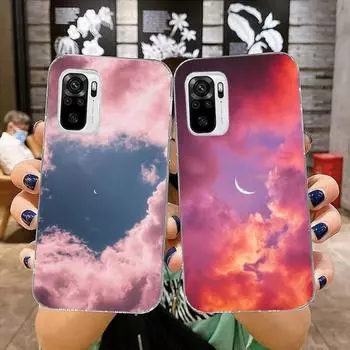 Мягкий чехол для телефона Kawaii Sky Space для Xiaomi 12 11T 10 9 Redmi Note 11 10 10S Pro Redmi 9 9A 8, прозрачный чехол для телефона Xiaomi 12-12X