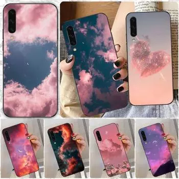 Мягкий чехол для телефона Kawaii Sky Space для Samsung A91 A81 A73 A72 A71 A30S A20 A12 A13 A52 A53 4G 5G, мягкий черный чехол для телефона Samsung A91