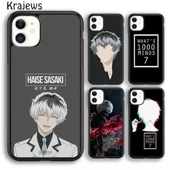 Мягкий чехол для телефона Krajews аниме Токийский Гуль Япония для iPhone 14 5 SE 6s 7 8 plus X XR XS 11 12 pro max Samsung S21 S22 ultra iPhone 6plus