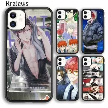 Мягкий чехол для телефона Krajews Mystic Messenger для iPhone 14 5 SE 6s 7 8 plus X XR XS 11 12 13 pro max Samsung S21 S22ultra Plus iPhone 6plus
