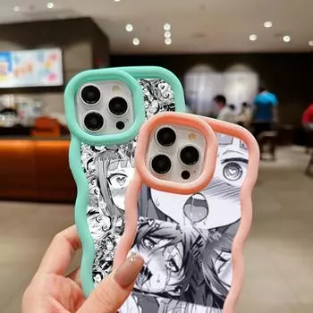 Мягкий чехол для телефона Macaron из ТПУ для Samsung A12 A13 A14 A15 A23 A24 A25 A53 A54 A55 A30 A50 S20 S23 FE S24 Ultra Cover Ae75 Desire Anime Girl Design Art Samsung A02S(A03S)(M02S)