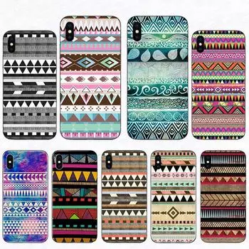Мягкий чехол для телефона Pastel Tribal Aztec Triangle On Nebula, чехол для Apple iPhone 11 pro max XS SE 2020 X XR 6S 6 7 8 Plus 5S iPhone SE2020