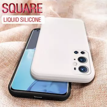 Мягкий чехол для телефона ярких цветов для OnePlus 10R/ACE 2 10T 10 Pro 11, жидкий силиконовый чехол из ТПУ OnePlus 7 Pro розовый