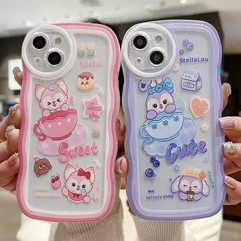 Мягкий чехол для телефона Redmi 13C Redmi Note 12 Pro Note 11 Note 13 Realme C55 C53 A58 Reno 8T IPhone 15 11 Samsung A54 A53 A14 A34 S23 S24 Ultra Cover Infinix Hot 10 Play