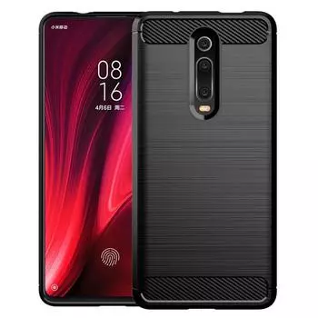 Мягкий чехол для телефона redmi k20 K20Pro Противоударный силиконовый чехол для Xiaomi Redmi K20 Pro k 20 pro Премиальные чехлы из углеродного волокна Redmi K20 чёрный