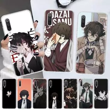 Мягкий чехол для телефона с аниме Bungou Stray Dogs Dazai Osamu для Xiaomi Redmi Note 10 10S 9 9S 8 7 8T 11S 11T 11 Pro 9A 9T 9C 8A 7A Redmi Note 10(10S)