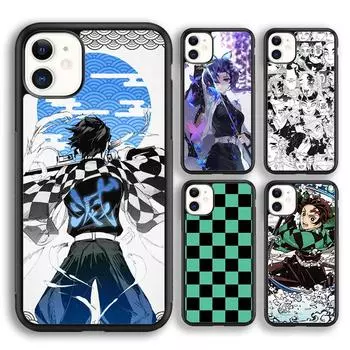 Мягкий чехол для телефона с аниме-убийцей демонов для iPhone 14 XR X XS Max 5S 6S 7 8 Plus SE 2020 11 12 13 Pro Max Mini iPhone 6plus