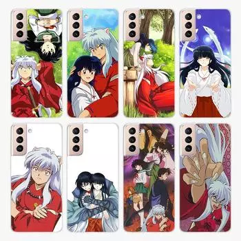 Мягкий чехол для телефона с изображением аниме Инуяши для Samsung Galaxy S22 Pro S21 S20 FE Ultra S10 S10E Lite S9 S8 Plus S7 S6 Edge Samsung S6