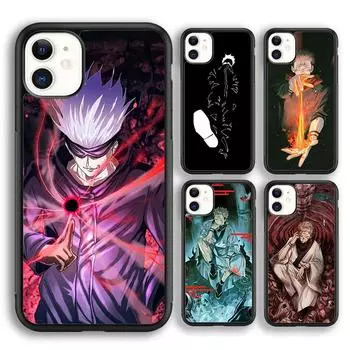 Мягкий чехол для телефона с изображением аниме дзюдзюцу кайсен для iPhone 14 XR X XS Max 5S 6S 7 8 Plus SE 2020 11 12 13 Pro Max, мини-чехол для телефона iPhone 6plus