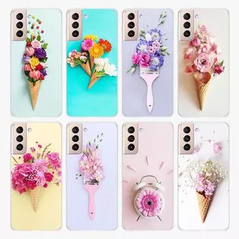 Мягкий чехол для телефона Samsung Galaxy S22 Pro S21 S20 FE Ultra S10 S10E Lite S9 S8 Plus S7 S6 Edge Samsung S6
