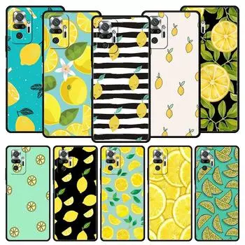 Мягкий чехол для телефона Xiaomi Redmi Note 10 11 9 8 Pro 9S 7 8T 9T 9A 8A 9C K50 K40 игровой силиконовый чехол-бампер средиземноморский лимон Redmi 8A