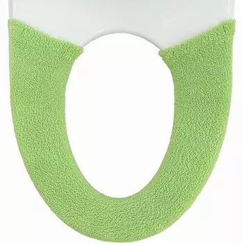 Мягкий чехол для унитаза OKA Seas Type Green, мягкая толстая тканая подушка для сидения, антибактериальная, устойчивая к запахам, мягкая, очищающая/нагревающая (Уошлет) (Крючок для туалета)