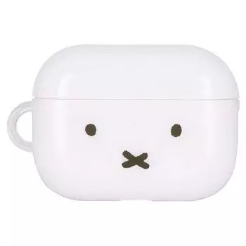 Мягкий чехол Gourmandise Miffy AirPods Pro Pro, совместимый с лицевой стороной (Второе поколение)/AirPods MF-366WH
