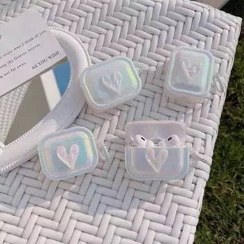 Мягкий чехол Irregular Love для AirPods 1 2 3rd New Bluetooth-наушники для AirPods Pro Зарядная коробка Сумка Airpods1/2