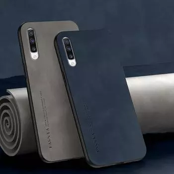 Мягкий чехол из овчины для Xiaomi Redmi Note 8 9 10 12 13 Pro Samsung Galaxy A13 A14 A23 A24 A32 A33 A34 A52 A53 5G, роскошная матовая тонкая задняя крышка Xiaomi Poco X6 Pro 5G чёрный