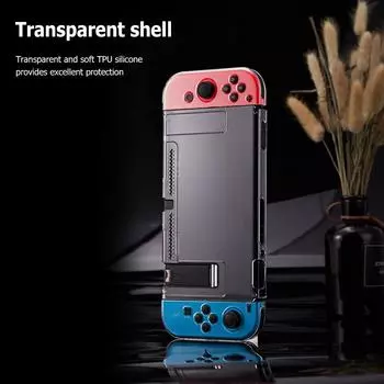 Мягкий чехол из ТПУ для игровой консоли NS Switch, защитный чехол