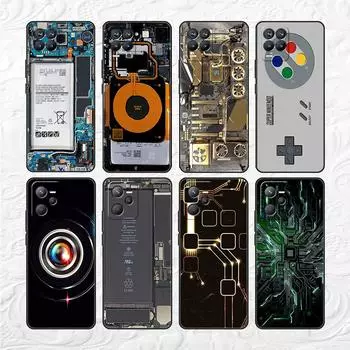 Мягкий чехол из ТПУ для Realme 8 C21 9 Pro 8i 9i GT Neo 3 2 C3 7 6 C21Y C15 C11 C35, силиконовый чехол для телефона GameCalculator Realme GT Neo 3