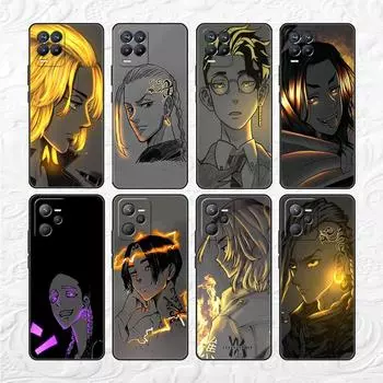 Мягкий чехол из ТПУ для Realme 8 C21 9 Pro 8i 9i GT Neo 3 2 C3 7 6 C21Y C15 C11 C35, силиконовый чехол для телефона, японское аниме, Токио, Мстители Realme 9i