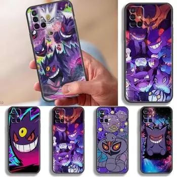Мягкий чехол из ТПУ для Samsung Galaxy A50 A20 A51 A71 A70 A20e A20s A10 A30 A01 A04 A03 A40 A10s A50s Phone Funda Capa Pokemon Gengar Samsung A10