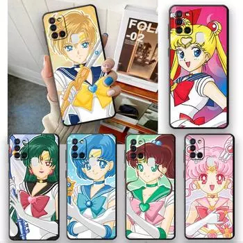 Мягкий чехол из ТПУ для Samsung Galaxy A30 A70 A71 A50 A51 A01 A40 A20e A20s A10 A20 A04 A03, защитный чехол Lovely Sailors-WarriorGirl Samsung A10