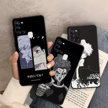 Мягкий чехол из ТПУ для Samsung Galaxy A50 A10 A02s A10s A40 A20e A03s A04s A70 A03 Core A04 A02 A01, чехол аниме Hunter X Hunter Samsung A10