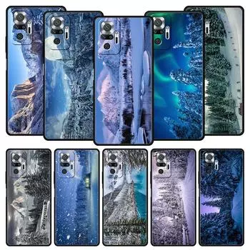 Мягкий чехол из ТПУ для телефона Xiaomi Redmi Note 10 11 9 8 Pro 9S 7 8T 9T 9A 8A 9C K50 K40 игровой чехол зима природа снег путешествия искусство Redmi 8A