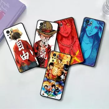 Мягкий чехол из ТПУ для телефона Xiaomi Redmi 9 10 K40 Pro 6 7 8 9A 10C 9T 8A 7A 9C K50 10A One PiecesLuffyAces, противоударный чехол Redmi 6