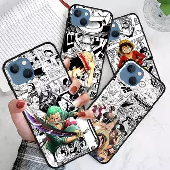Мягкий чехол из ТПУ с японским аниме для iPhone 14 13 12 11 Pro Max Samsung Galaxy S20 FE S23 A52 A52 M21 M32 Xiaomi Redmi задняя крышка iPhone 12 Pro Max