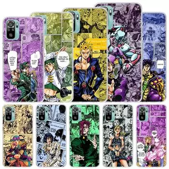 Мягкий чехол JoJo Bizarre Adventur Anime для Xiaomi Redmi 10 10A 10C 9 9A 9C 9T, чехол для телефона 8 8A 7 7A 6 6A S2 K20 K40 Pro 10X Funda Redmi 10