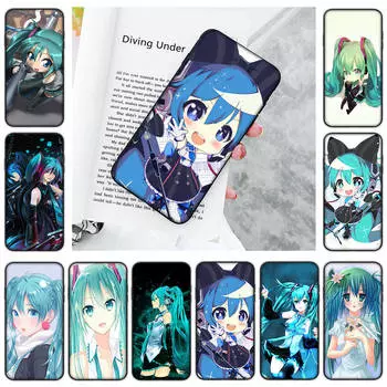 Мягкий чехол JW54 Hatsune Miku Vocaloid для Xiaomi Poco X6 X4 M5 M6 F5 F6 C65 C55 C50 C51 C40 Pro Redmi 14C A3X 13C 12C 11T 10A 9C Note 7 6 8A Plus Redmi Note 12S олений