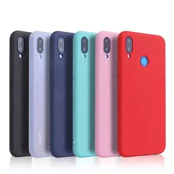 Мягкий чехол карамельного цвета для Huawei P smart 2019 P20 Lite P20 P30 P40 Pro Mate 10 lite Honor 8 9 10 20 lite Mate 20 Pro, чехол, принципиально Mate 10 Pro белый