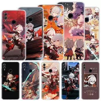 Мягкий чехол Kazuha Genshin Impact для Huawei P Smart Z Y5 Y6 Y7 Y9S 2019, чехол для телефона Honor 10 Lite 9 9X 8X 8A Pro 8S 20i, чехол She P Smart 2018