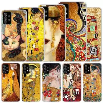 Мягкий чехол Kiss by Gustav Klimt для Samsung Galaxy A52 A53 A32 A22 A12 5G, чехол для телефона A33 A23 A13 A72 A73 A02S A03S A42 Coq Samsung A02S