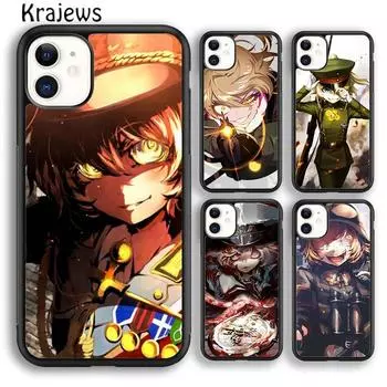 Мягкий чехол Krajews Saga Of Tanya The Evil Movie для iPhone 14 5 SE 6s 7 8 plus XR XS 11 12 13 pro max Samsung S21 S22ultra iPhone 6plus