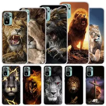 Мягкий чехол Lion Alpha Male Cub для Xiaomi Redmi 10 10A 10C 9 9A 9C 9T, чехол для телефона 8 8A 7 7A 6 6A S2 K20 K40 Pro 10X, чехол Funda Coque Redmi 10