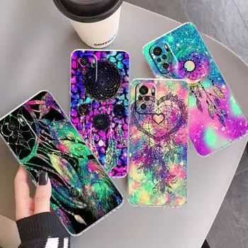 Мягкий чехол «Ловец снов» с акварелью для Xiaomi Redmi Note 11 10 Pro 11T 9S 10C 9A 9C 9T 8 7 10S 9 K40 11S 8T 11, силиконовый Redmi Note 10 Pro
