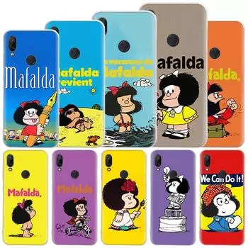 Мягкий чехол Mafalda с рисунком для Xiaomi Mi 11 Lite 11i 12X 11T 10T 9T Pro, чехол для телефона 12 10 9 8 5X 6X Ultra, чехол Funda Xiaomi Mi 11 Lite