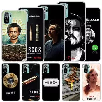 Мягкий чехол Narcos TV Series Pablo Escobar для Xiaomi Redmi Note 11S 10S 11 10, чехол для телефона 11T 11E Pro 9 9S 8 8T 9T 7 6 5 4X Redmi Note 11S 4G