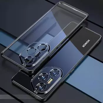 Мягкий чехол с гальваническим покрытием для Honor 400 Pro 400lite, противоударный гальванизированный силиконовый ТПУ бампер, задняя крышка для телефона Honor400 Honor 400 Lite чёрный