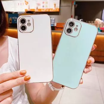 Мягкий чехол с квадратным краем и покрытием для телефона, роскошный чехол из ТПУ для телефона OPPO OPPO A11 ярко-зеленый