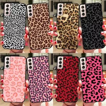 Мягкий чехол с леопардовым принтом пантеры для Samsung Galaxy S21 Ultra S22 Plus Note 20 Ultra S8 S9 S10 Plus S20 FE Galaxy S8