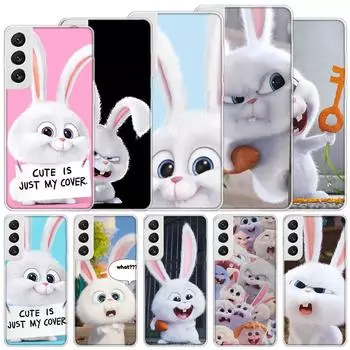 Мягкий чехол с милым мультяшным кроликом для Samsung Galaxy M12 M21 M30S M31 M32 M51 M52, чехол для телефона Note 8 9 10 + 20 Ultra J4 J6 Plus J8 C Samsung M11