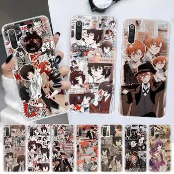 Мягкий чехол с плакатом Bungo Stray Dogs для Xiaomi Redmi Note 10 10S 9 9S 8 7 8T 11S 11T 11 Pro 9A 9T 9C 8A 7A, чехол Funda Redmi Note 10(10S)